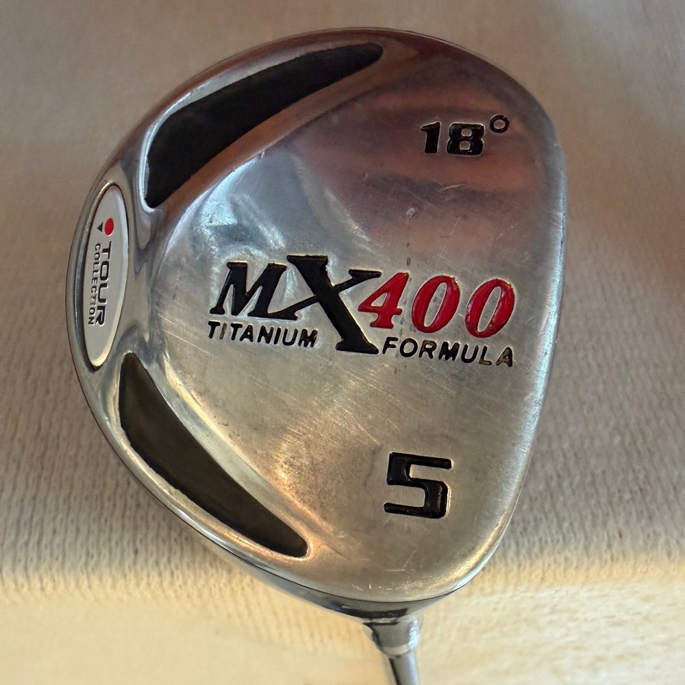 Tour Collection MX400 Titanium Formula 5 Wood 18 Degree Mid‎ Firm Graphite Shaft